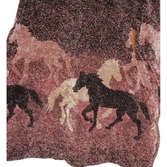 County Clothing Co. Vintage Size Large Purple Button Up Women's Sweater - Picture 4 of 6